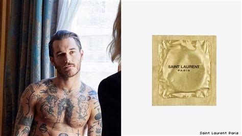 saint laurent condoms|This Is How Much the Saint Laurent Condoms Cost